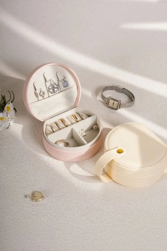 PU Leather Travel Jewelry Box - ShalayeFashion
