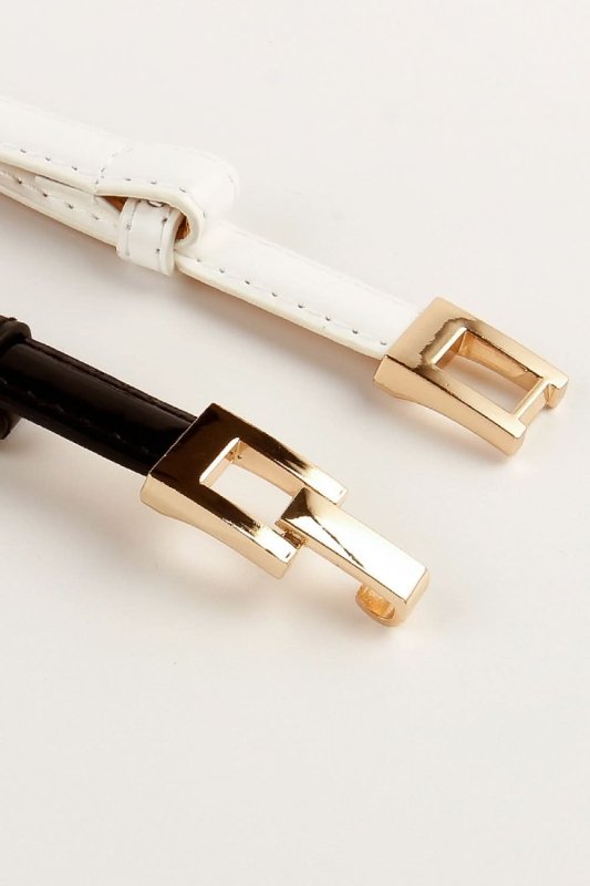 PU Skinny Belt - ShalayeFashion