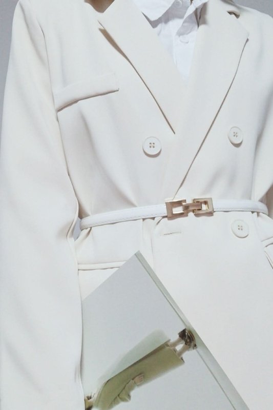 PU Skinny Belt - ShalayeFashion