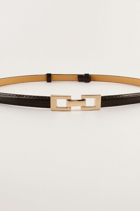 PU Skinny Belt - ShalayeFashion