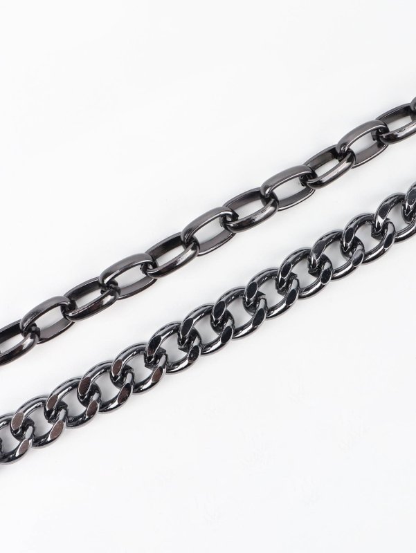Punk Aluminium Chain Belt - ShalayeFashion