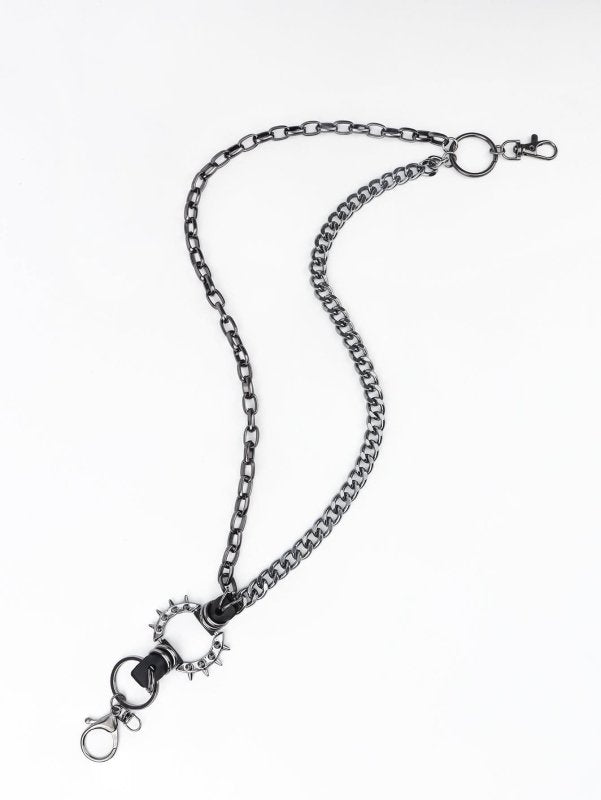 Punk Aluminium Chain Belt - ShalayeFashion