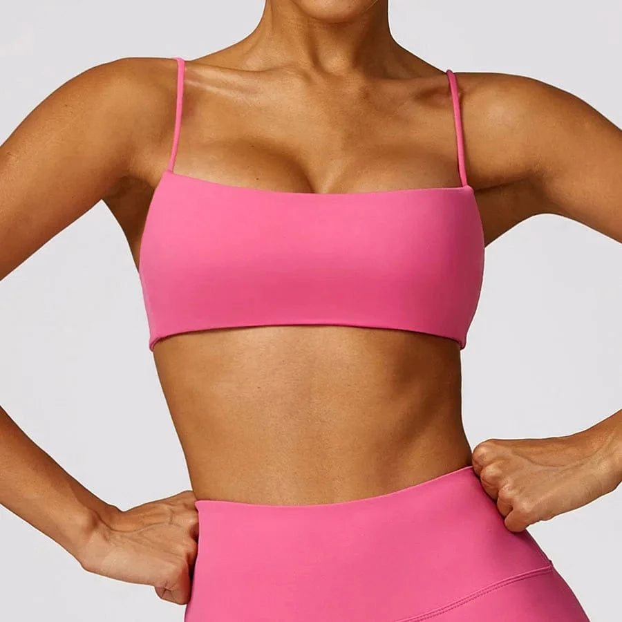 Push Up Sports Bra Set Women Yoga - ShalayeFashion