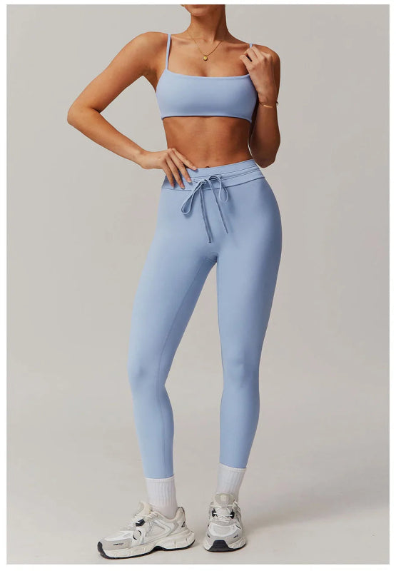 Push Up Sports Bra Set Women Yoga - ShalayeFashion