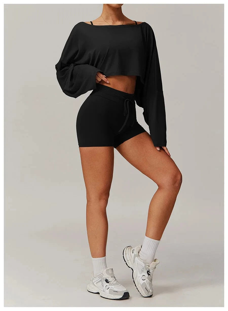 Push Up Sports Bra Set Women Yoga - ShalayeFashion