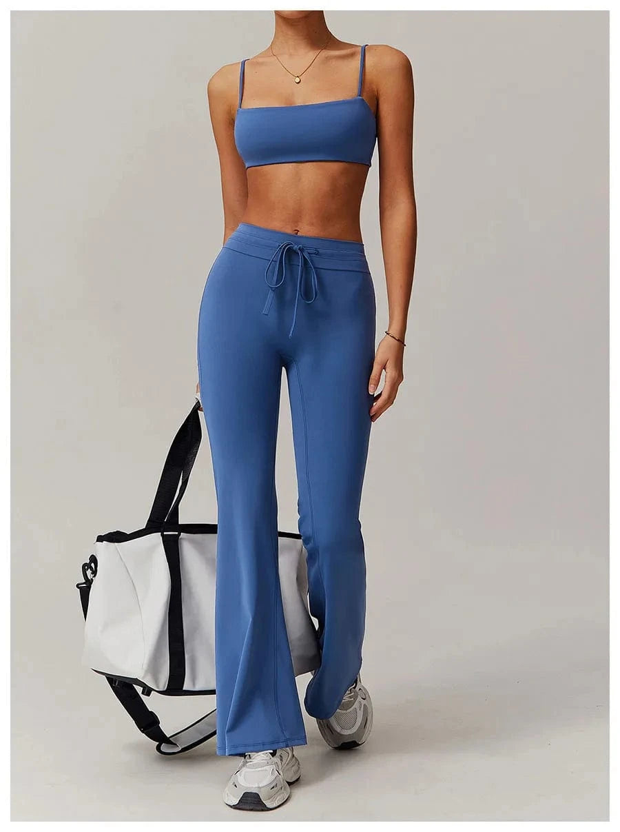 Push Up Sports Bra Set Women Yoga - ShalayeFashion