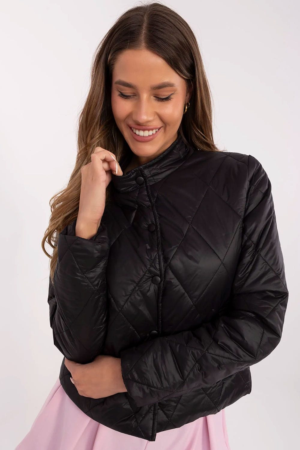 Quilted Nylon Jacket Wind Resistant - ShalayeFashion