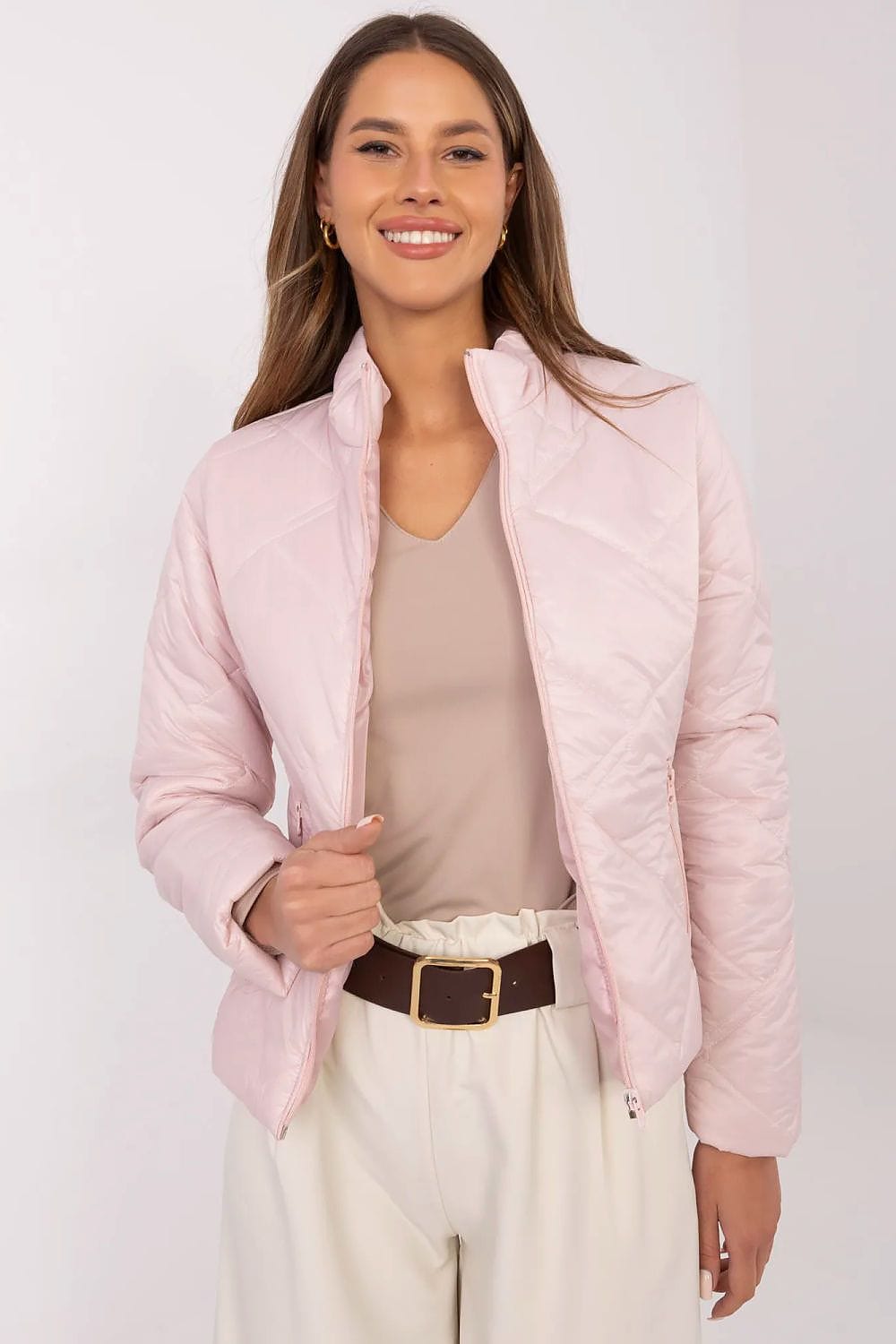 Quilted Transitional Jacket Wind Resistant - ShalayeFashion