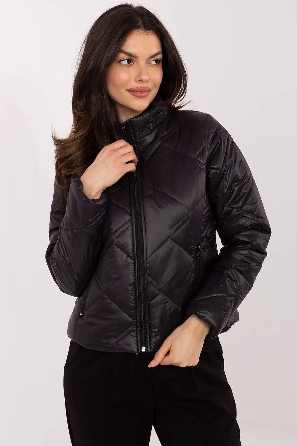 Quilted Transitional Jacket Wind Resistant - ShalayeFashion