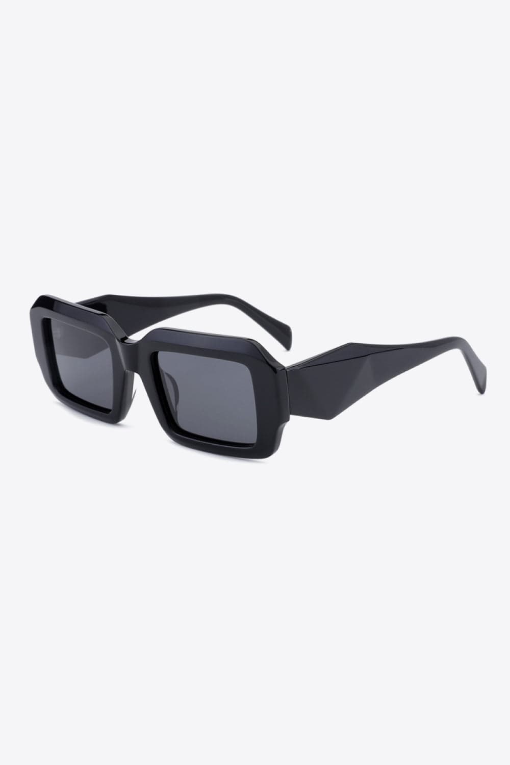 Rectangle TAC Polarization Lens Full Rim Sunglasses - ShalayeFashion