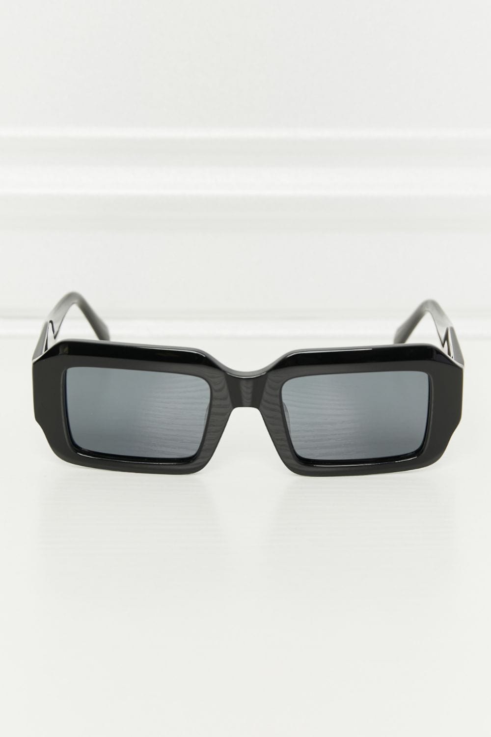 Rectangle TAC Polarization Lens Full Rim Sunglasses - ShalayeFashion