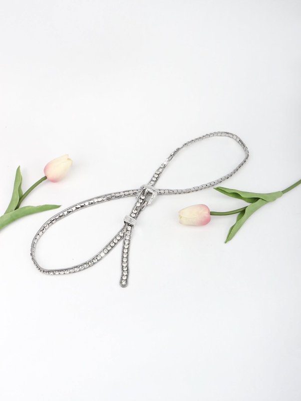 Rhinestone Metal Belt - ShalayeFashion