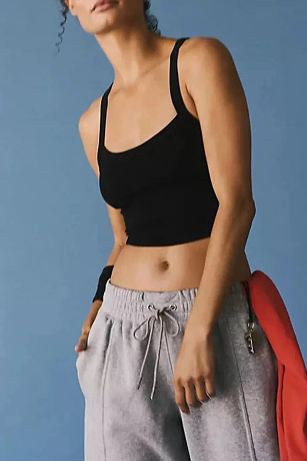 Scoop Neck Active Tank - ShalayeFashion