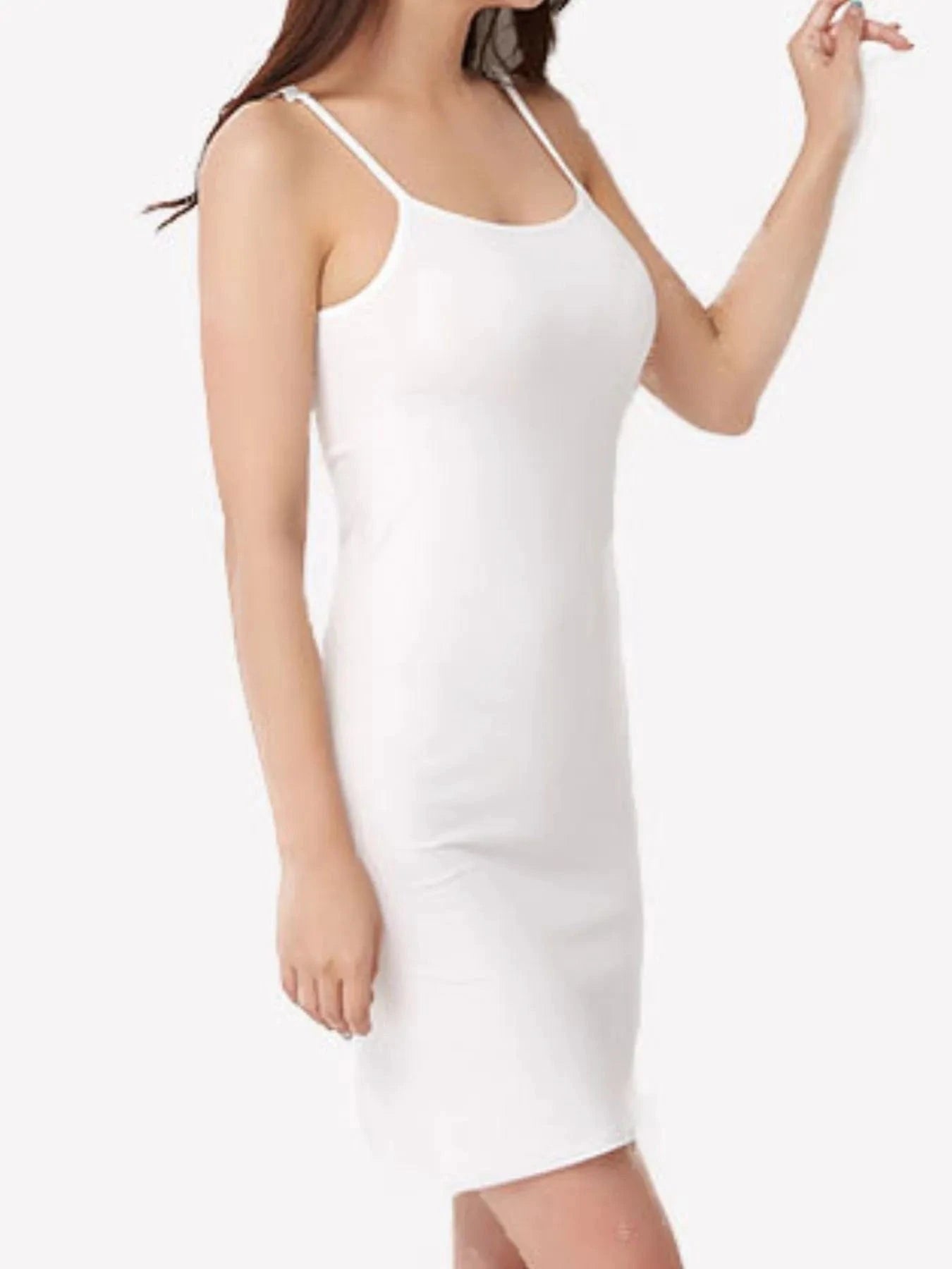 Scoop Neck Mini Dress - ShalayeFashion