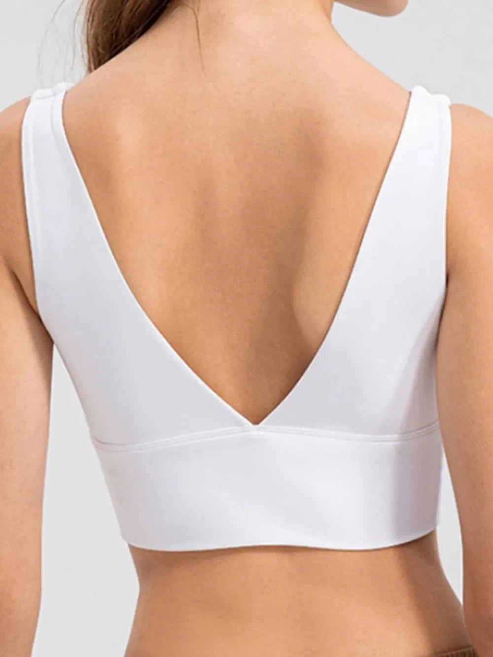 Scoop Neck Wide Strap Active Tank - ShalayeFashion