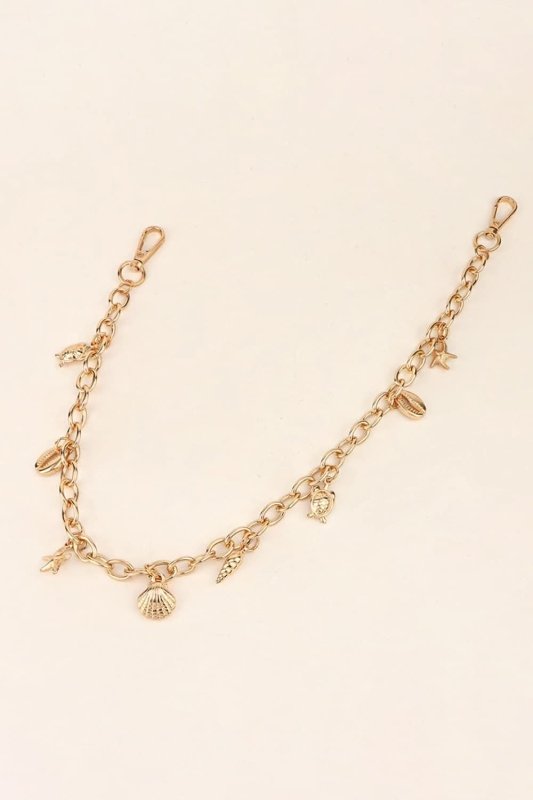 Sea Element Charm Iron Chain Belt - ShalayeFashion