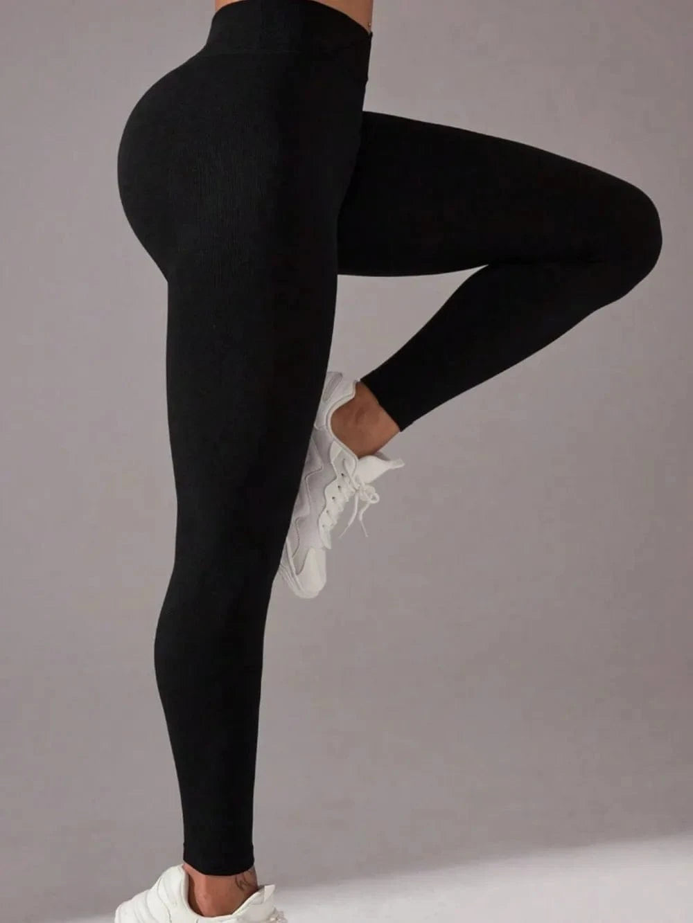 Seamless High Waist Active Pants - ShalayeFashion