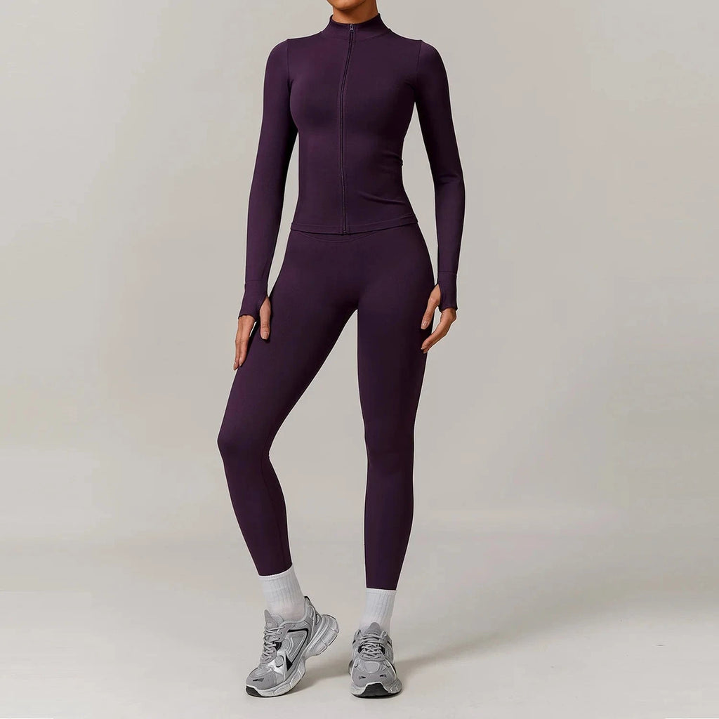 Seamless Yoga Set Women 2 - 3 Piece - ShalayeFashion