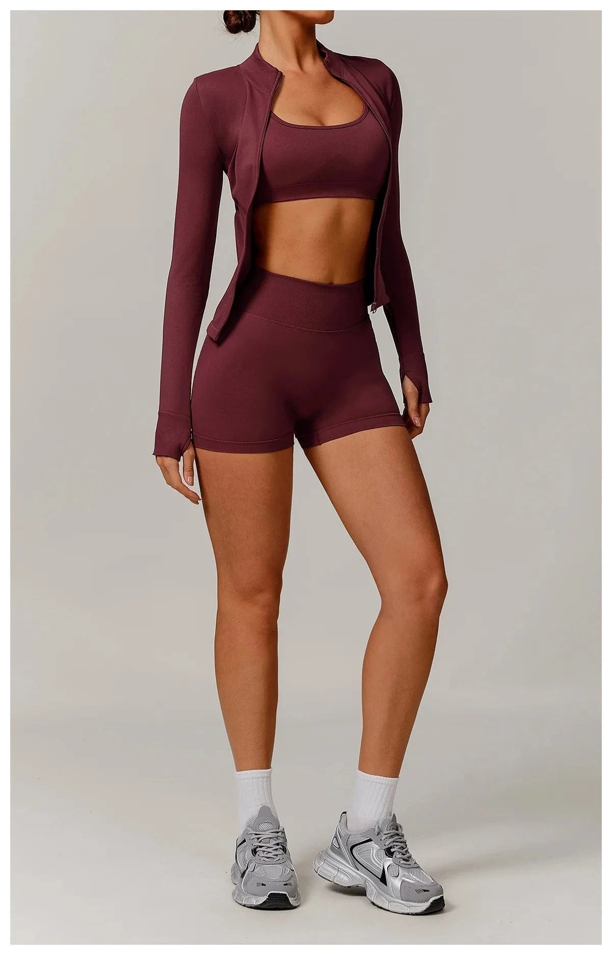 Seamless Yoga Set Women 2 - 3 Piece - ShalayeFashion