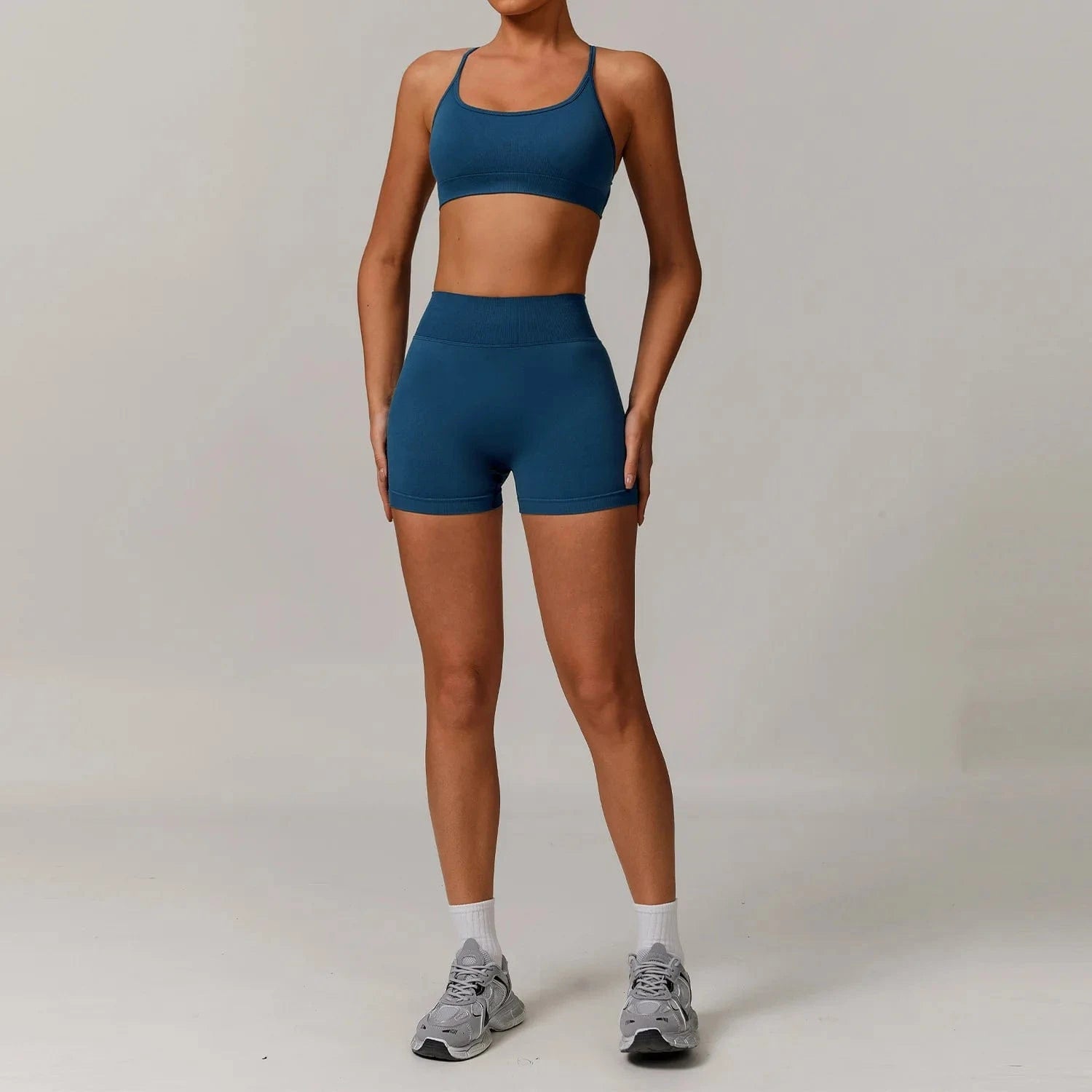 Seamless Yoga Set Women 2 - 3 Piece - ShalayeFashion