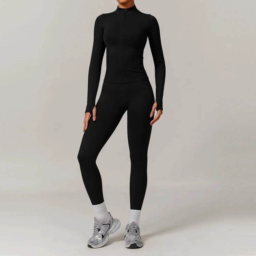 Seamless Yoga Set Women 2 - 3 Piece - ShalayeFashion