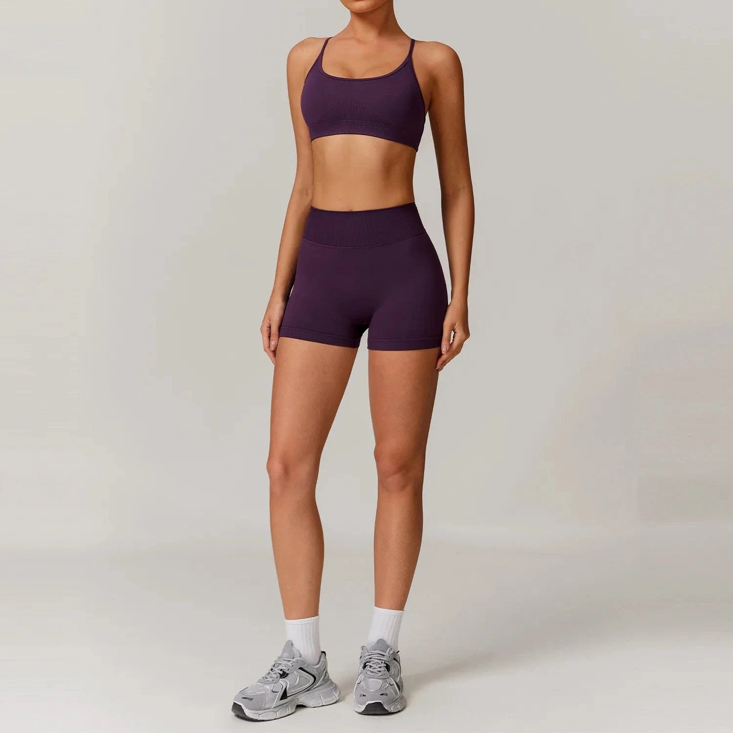Seamless Yoga Set Women 2 - 3 Piece - ShalayeFashion