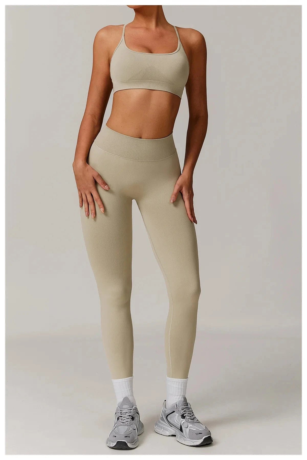 Seamless Yoga Set Women 2 - 3 Piece - ShalayeFashion