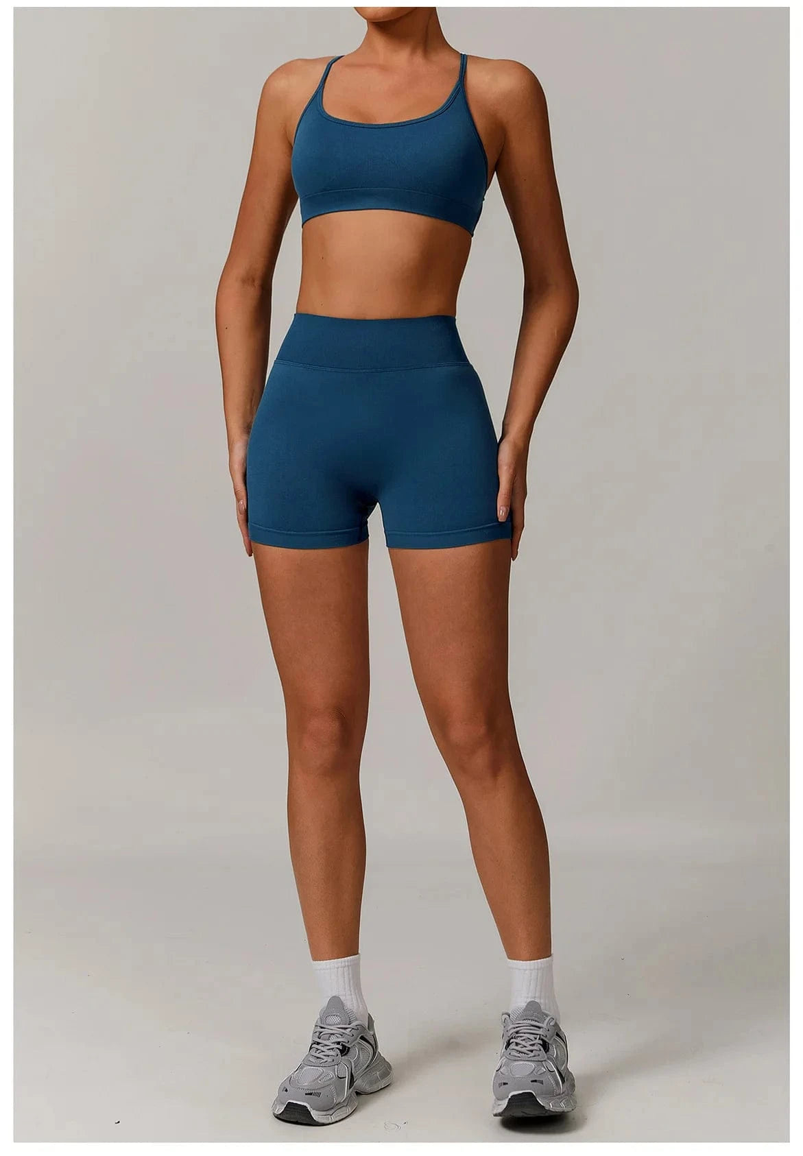 Seamless Yoga Set Women 2 - 3 Piece - ShalayeFashion