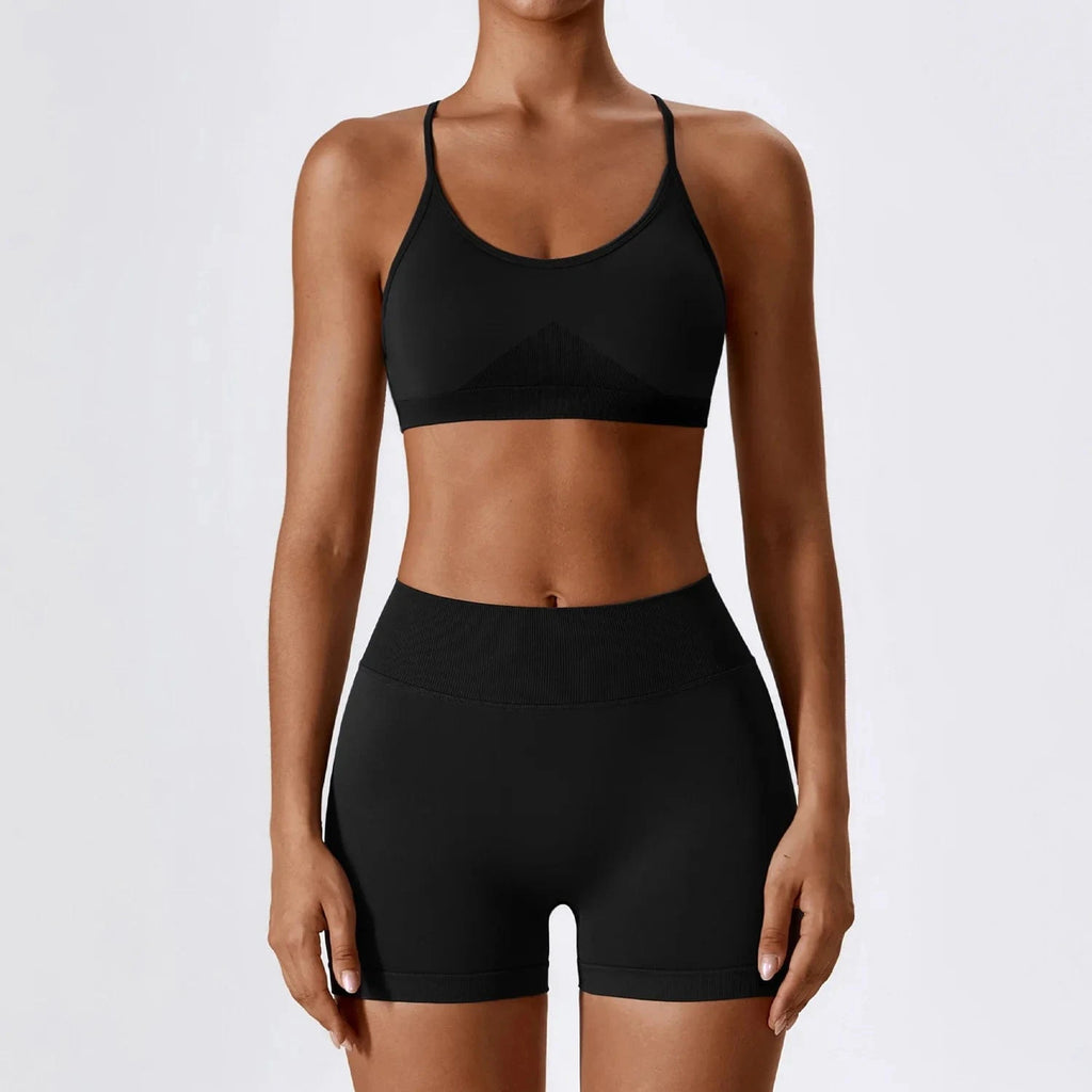 Seamless Yoga Set Women 2 - 3 Piece - ShalayeFashion