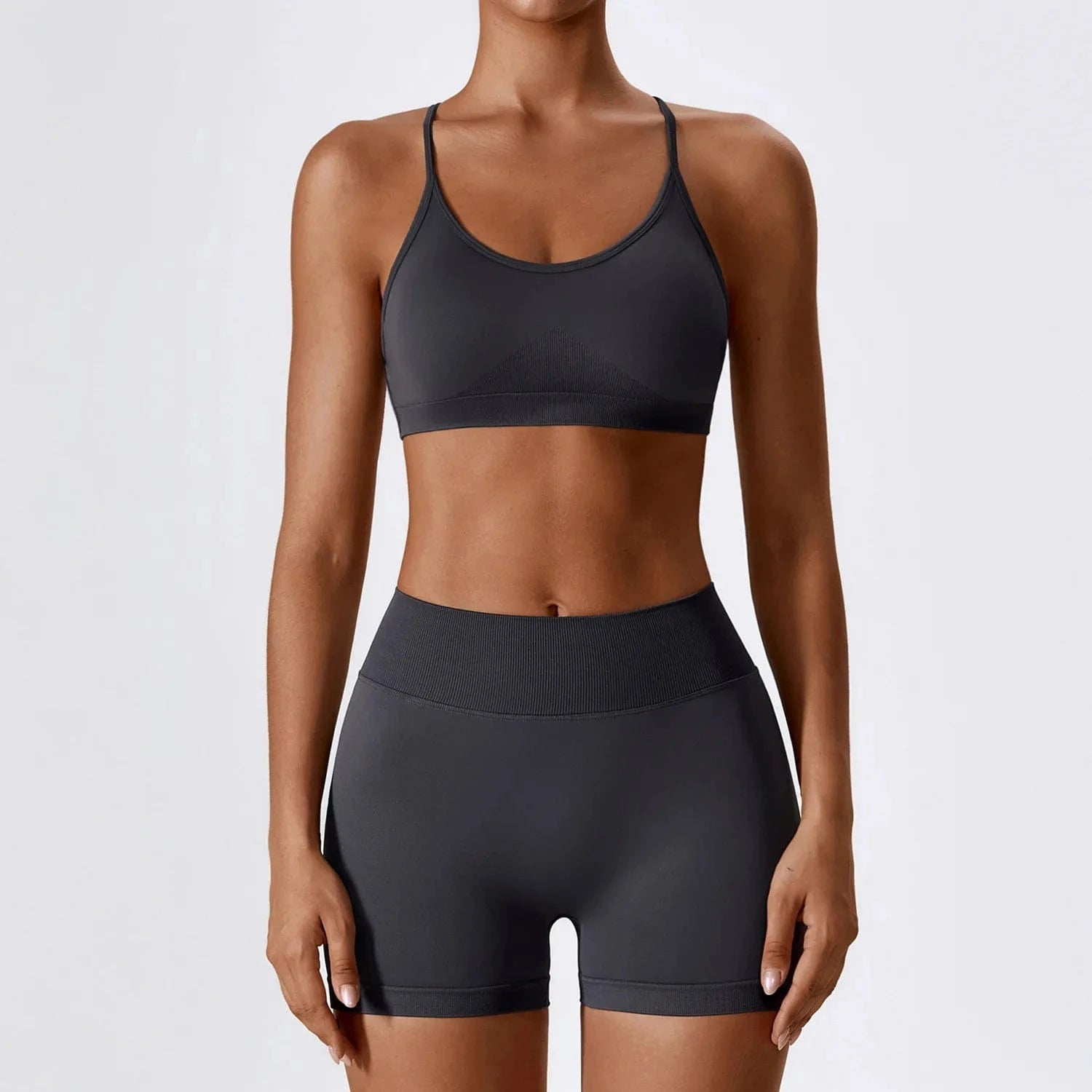 Seamless Yoga Set Women 2 - 3 Piece - ShalayeFashion