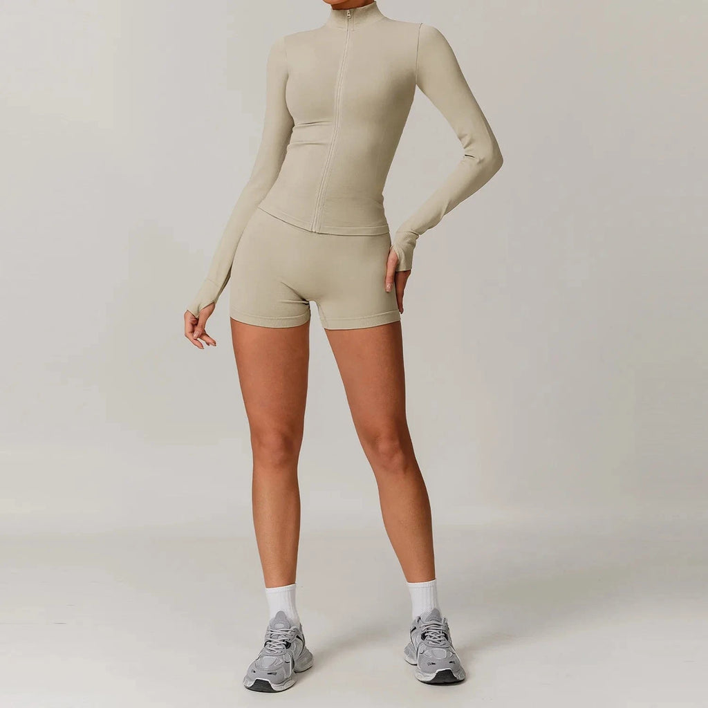 Seamless Yoga Set Women 2 - 3 Piece - ShalayeFashion