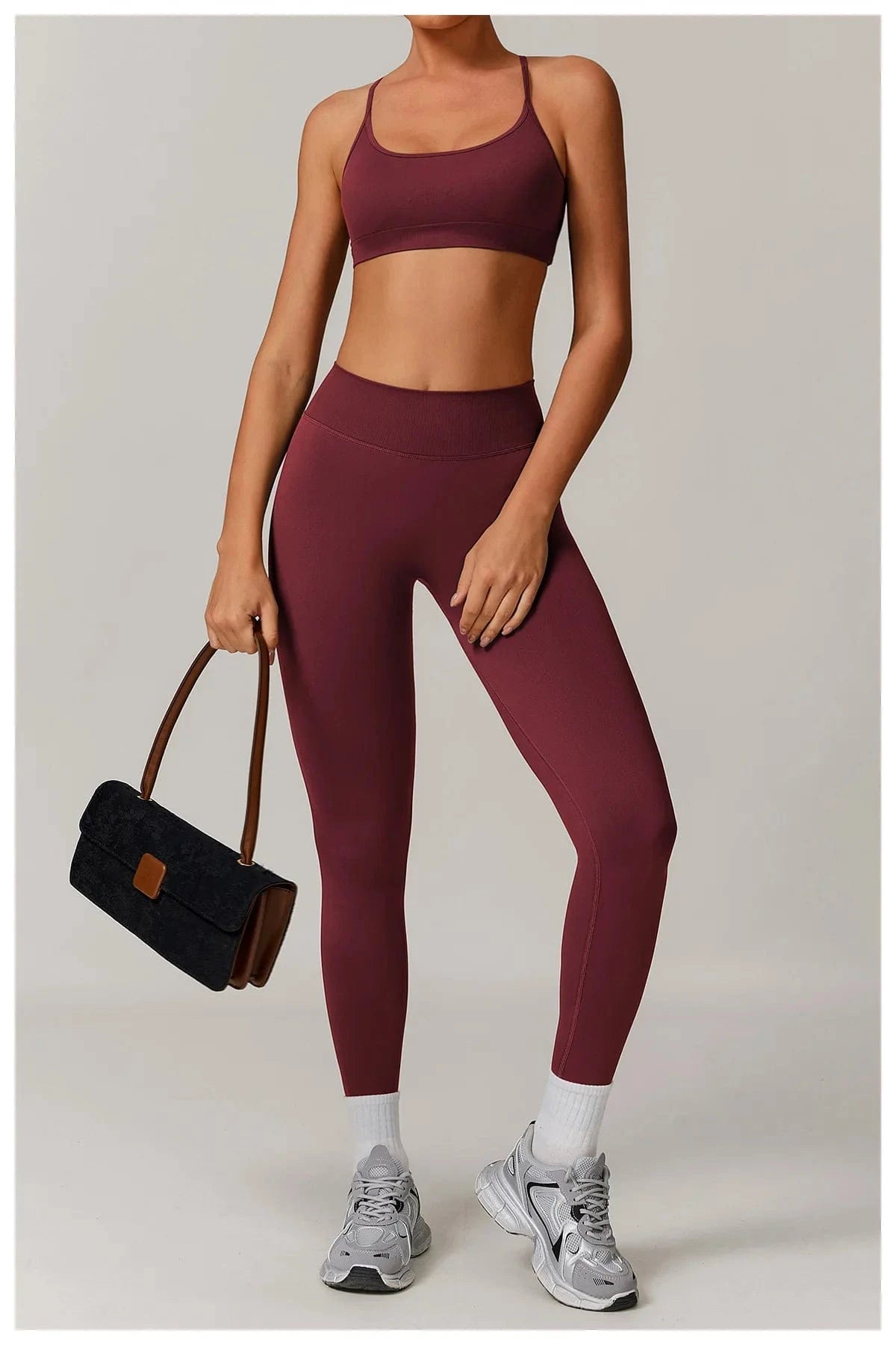 Seamless Yoga Set Women 2 - 3 Piece - ShalayeFashion
