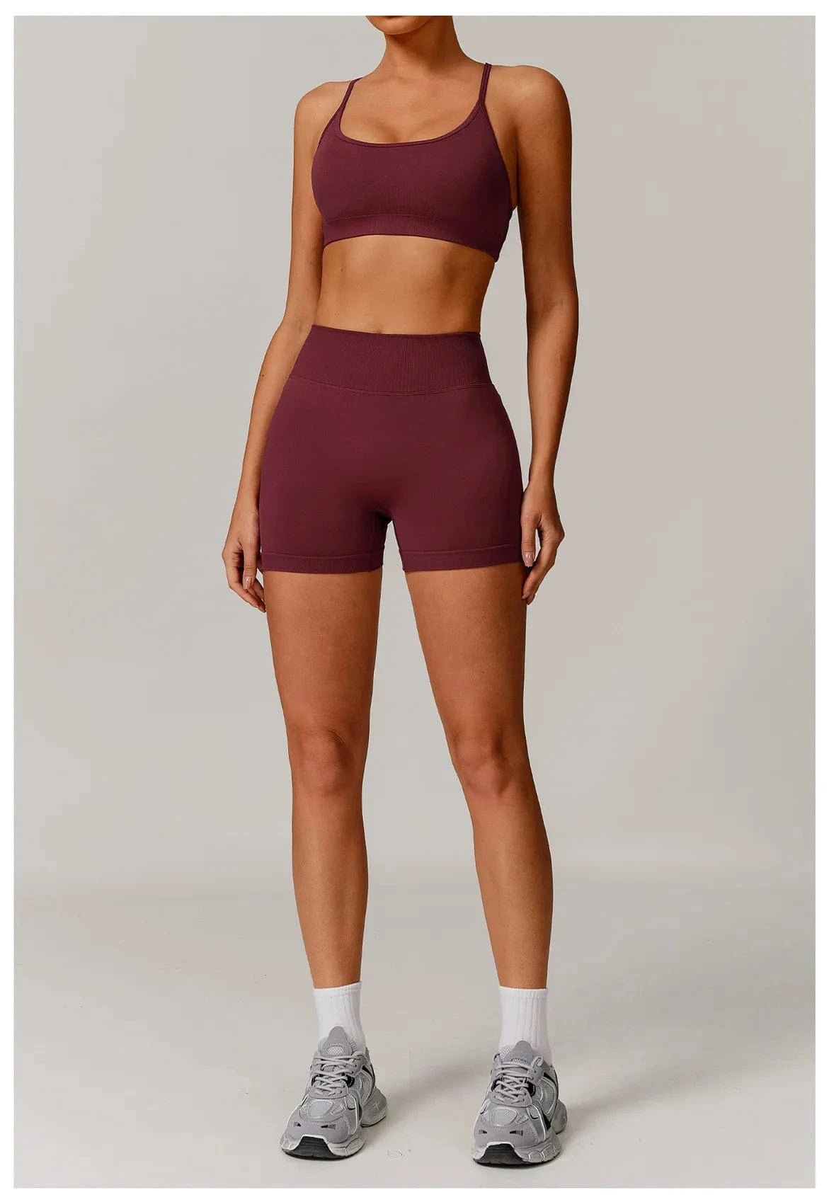 Seamless Yoga Set Women 2 - 3 Piece - ShalayeFashion