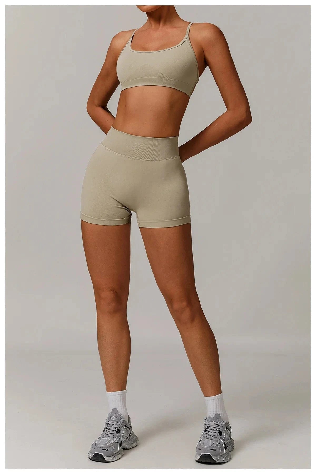 Seamless Yoga Set Women 2 - 3 Piece - ShalayeFashion