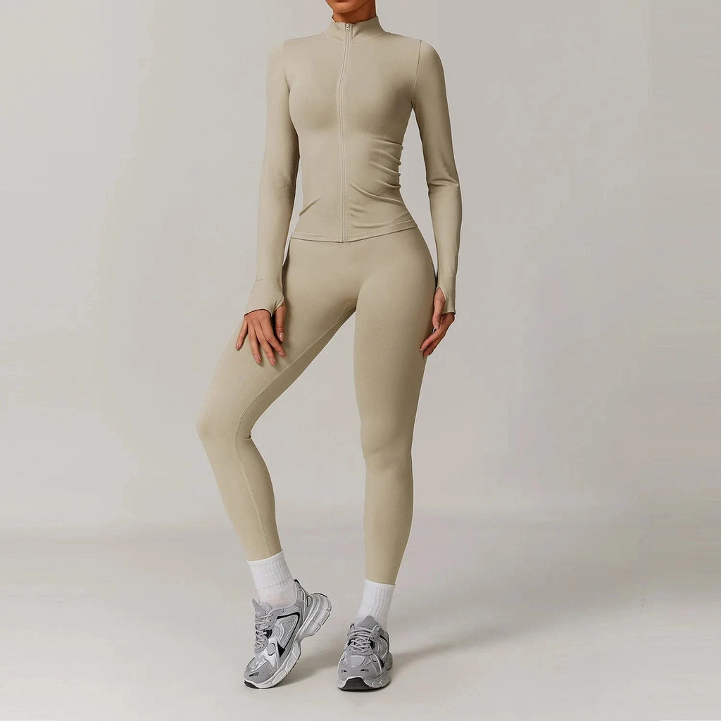 Seamless Yoga Set Women 2 - 3 Piece - ShalayeFashion
