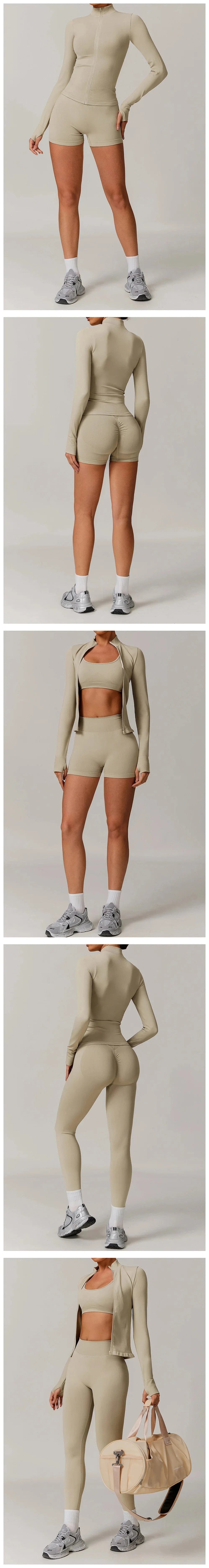 Seamless Yoga Set Women 2 - 3 Piece - ShalayeFashion