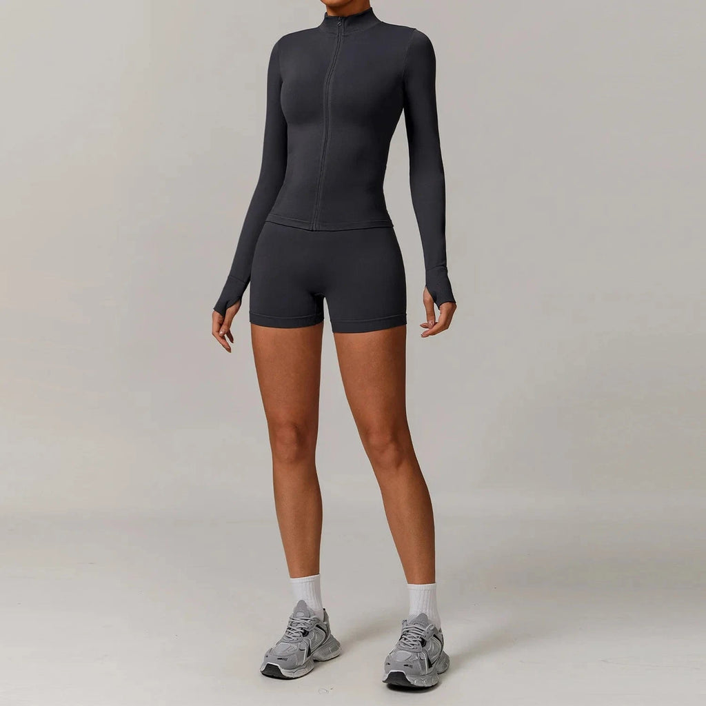 Seamless Yoga Set Women 2 - 3 Piece - ShalayeFashion