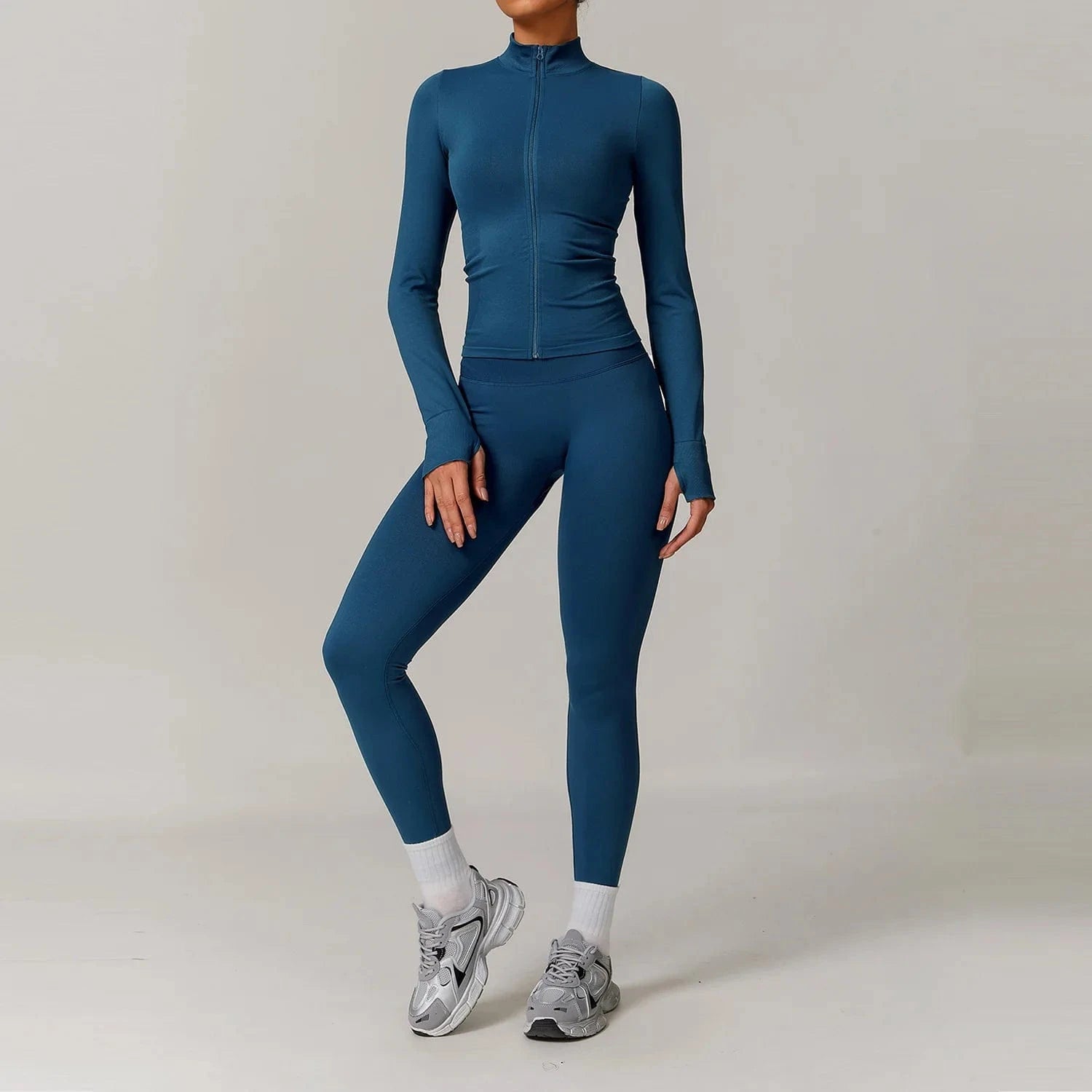 Seamless Yoga Set Women 2 - 3 Piece - ShalayeFashion