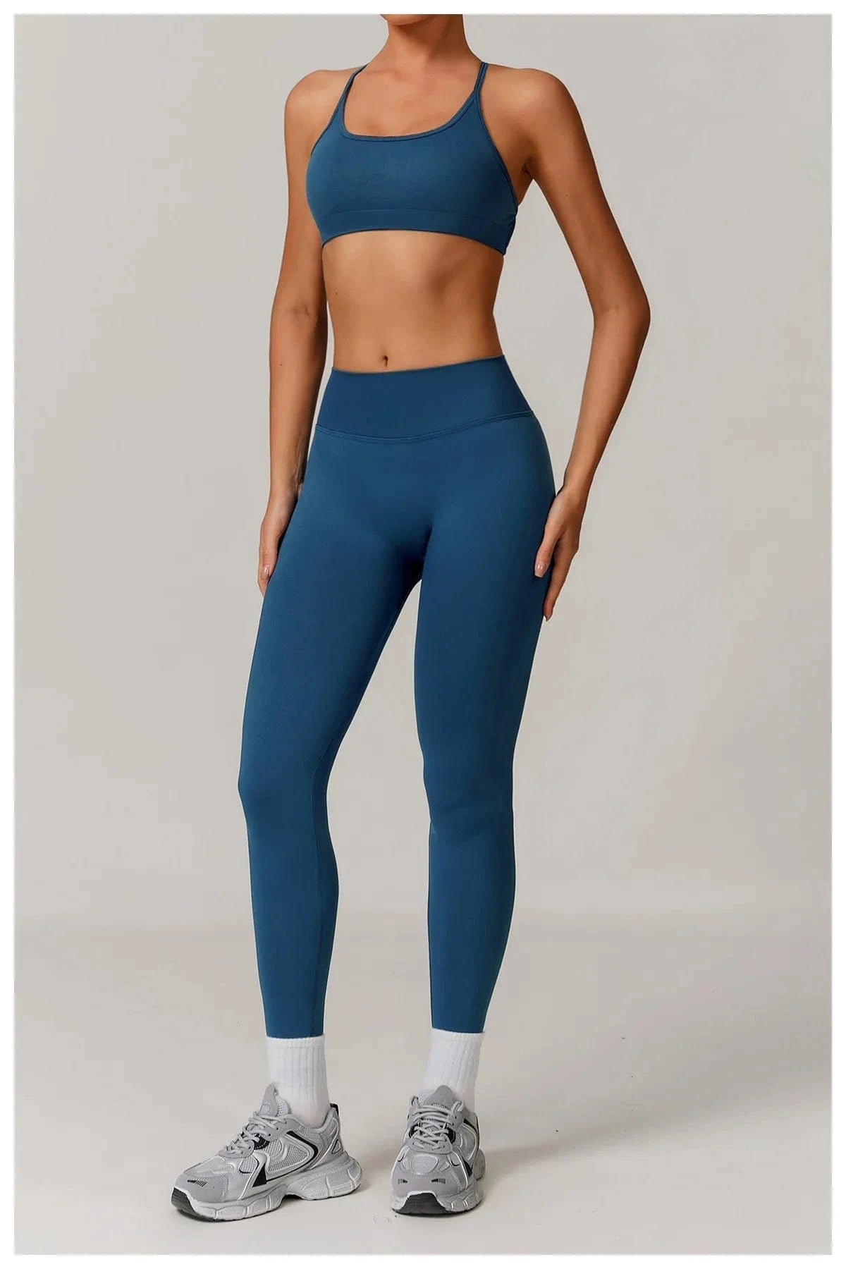 Seamless Yoga Set Women 2 - 3 Piece - ShalayeFashion