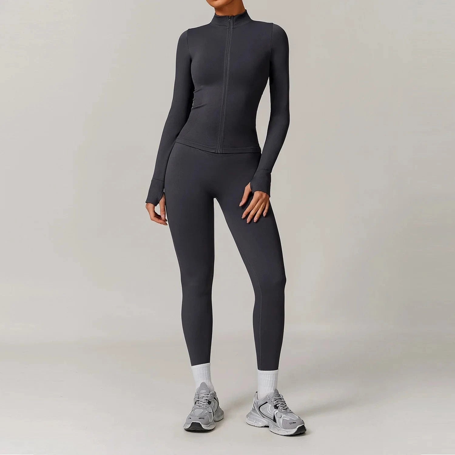 Seamless Yoga Set Women 2 - 3 Piece - ShalayeFashion