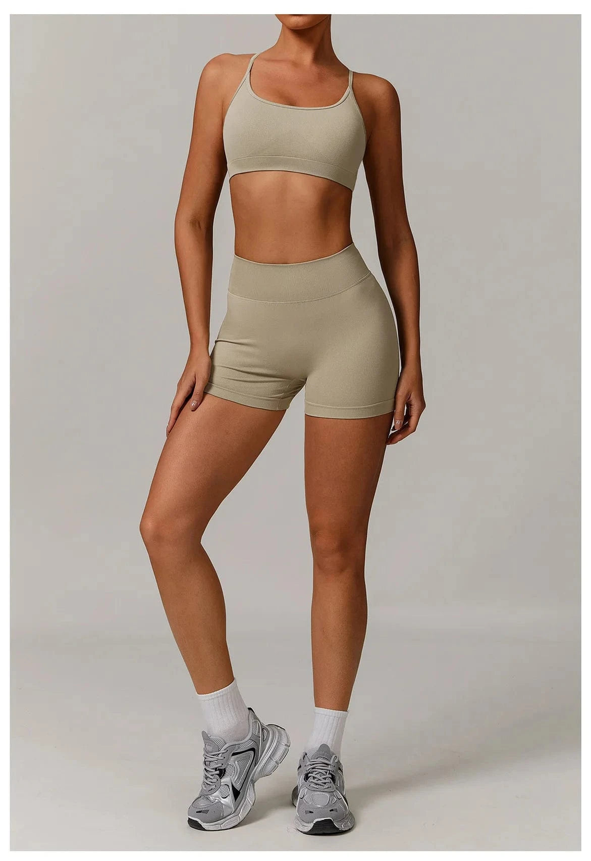 Seamless Yoga Set Women 2 - 3 Piece - ShalayeFashion