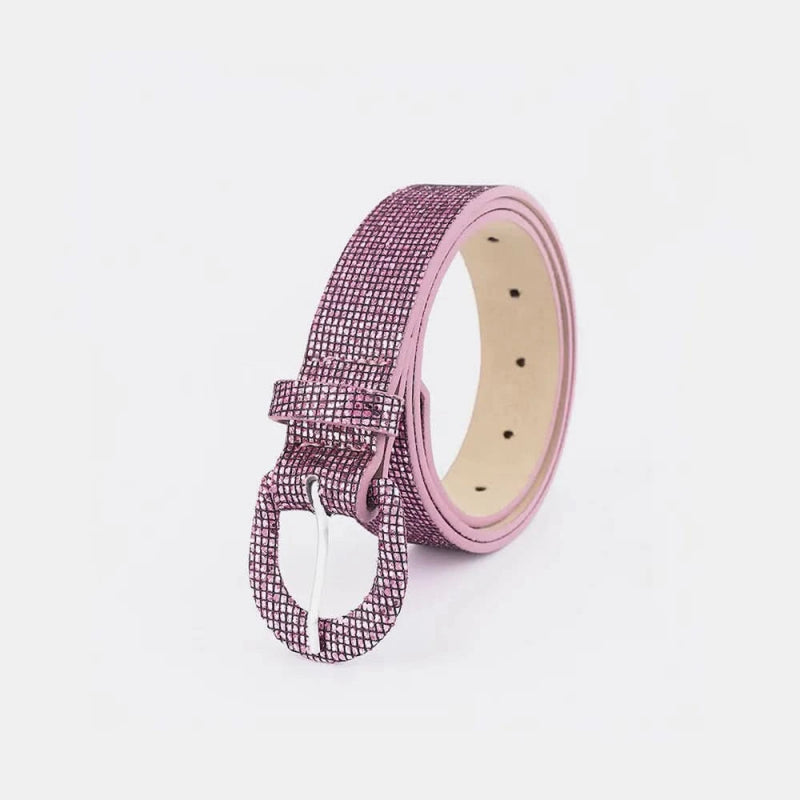 Sequin PU Leather Belt - ShalayeFashion