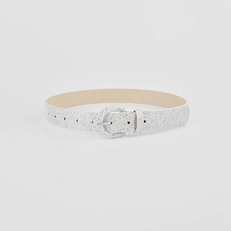 Sequin PU Leather Belt - ShalayeFashion