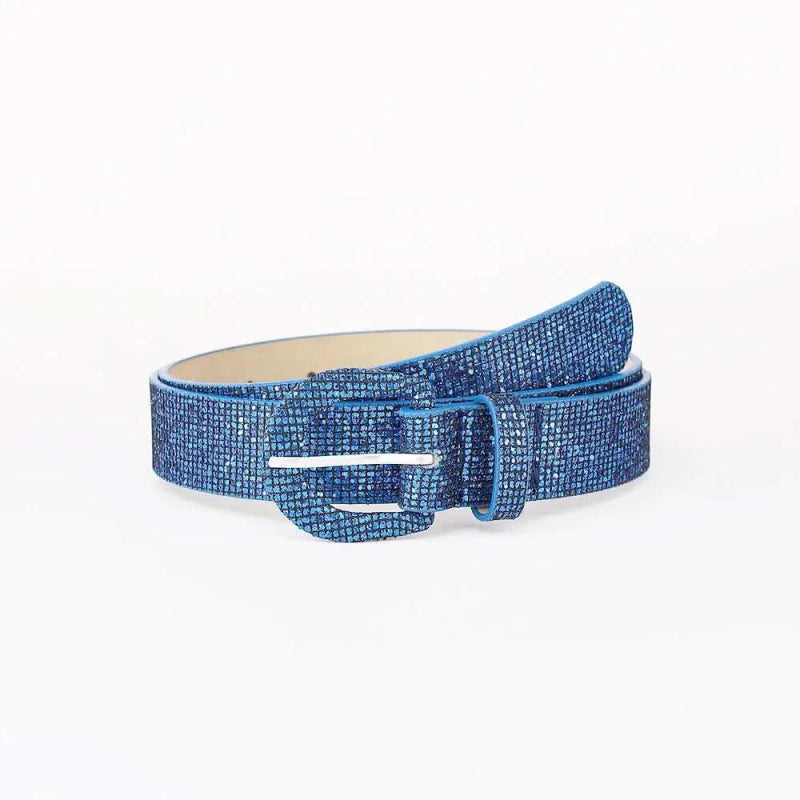 Sequin PU Leather Belt - ShalayeFashion