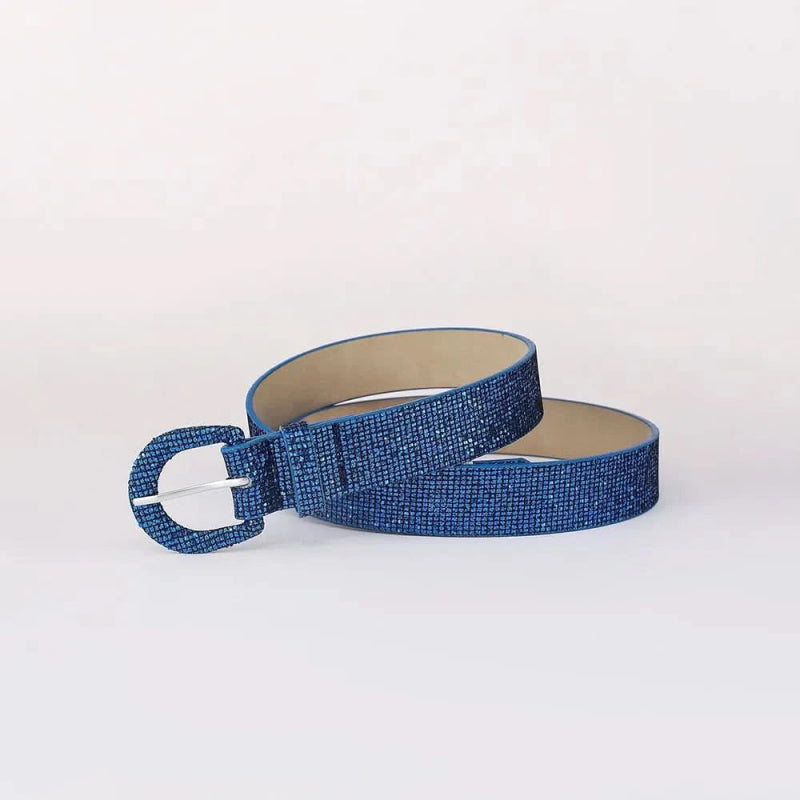 Sequin PU Leather Belt - ShalayeFashion
