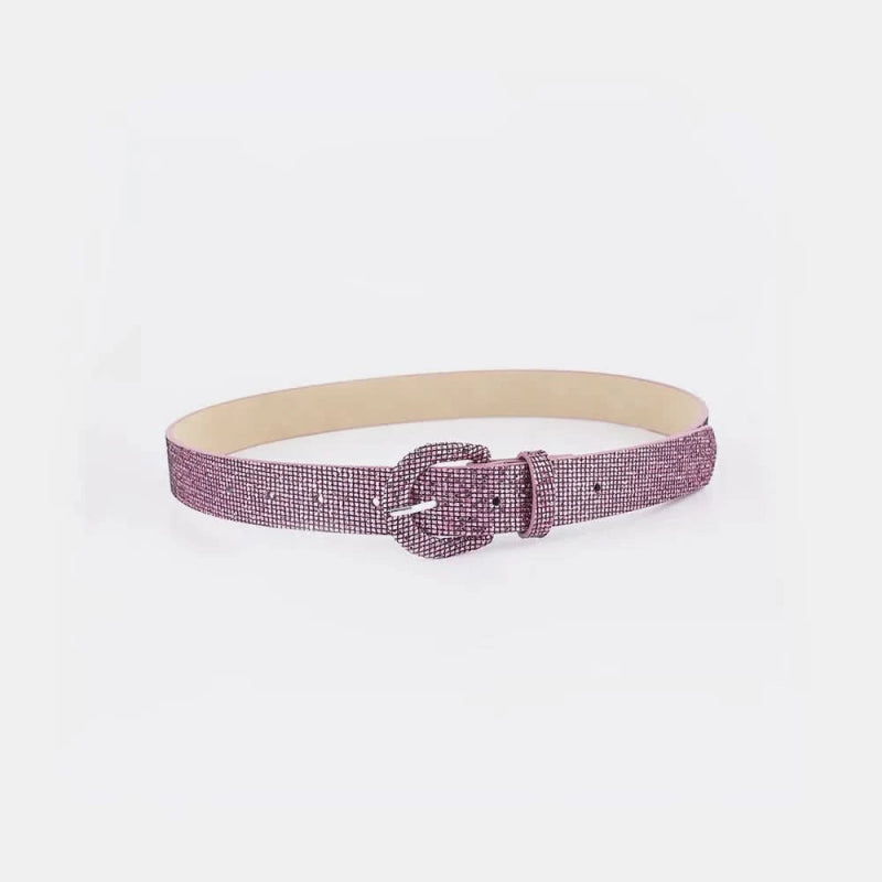 Sequin PU Leather Belt - ShalayeFashion