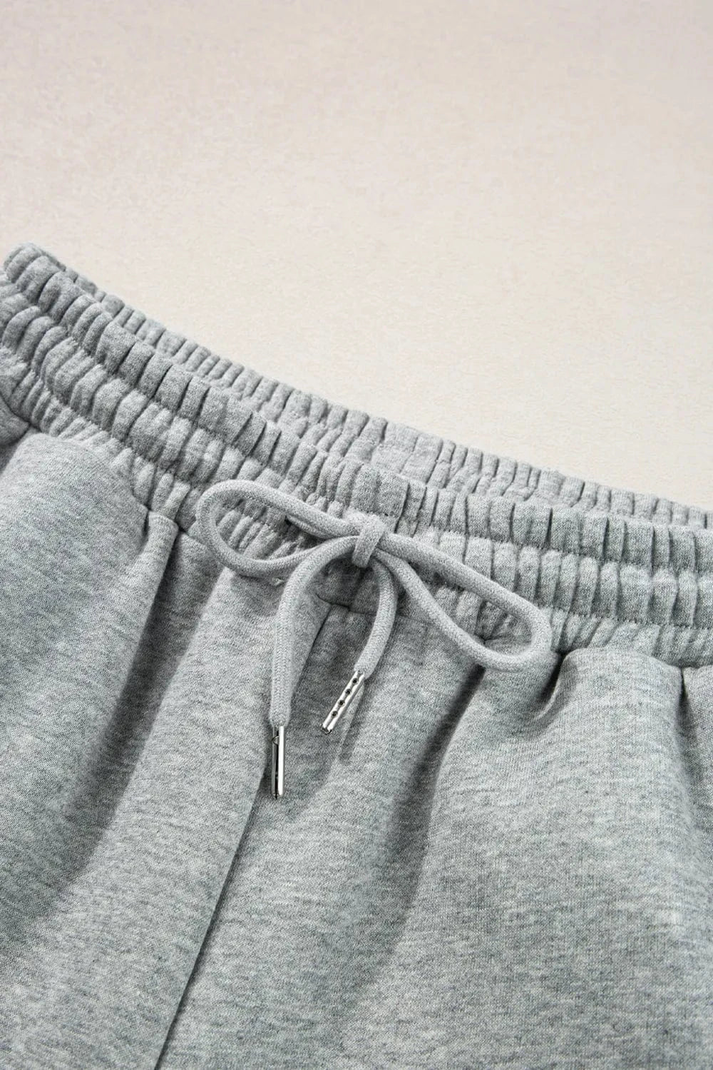 Side Striped Round Neck Top and Pants Active Set - ShalayeFashion