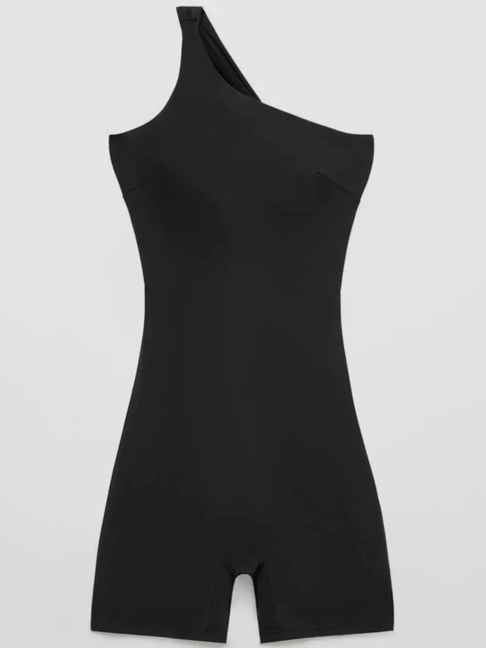 Single Shoulder Active Romper - ShalayeFashion