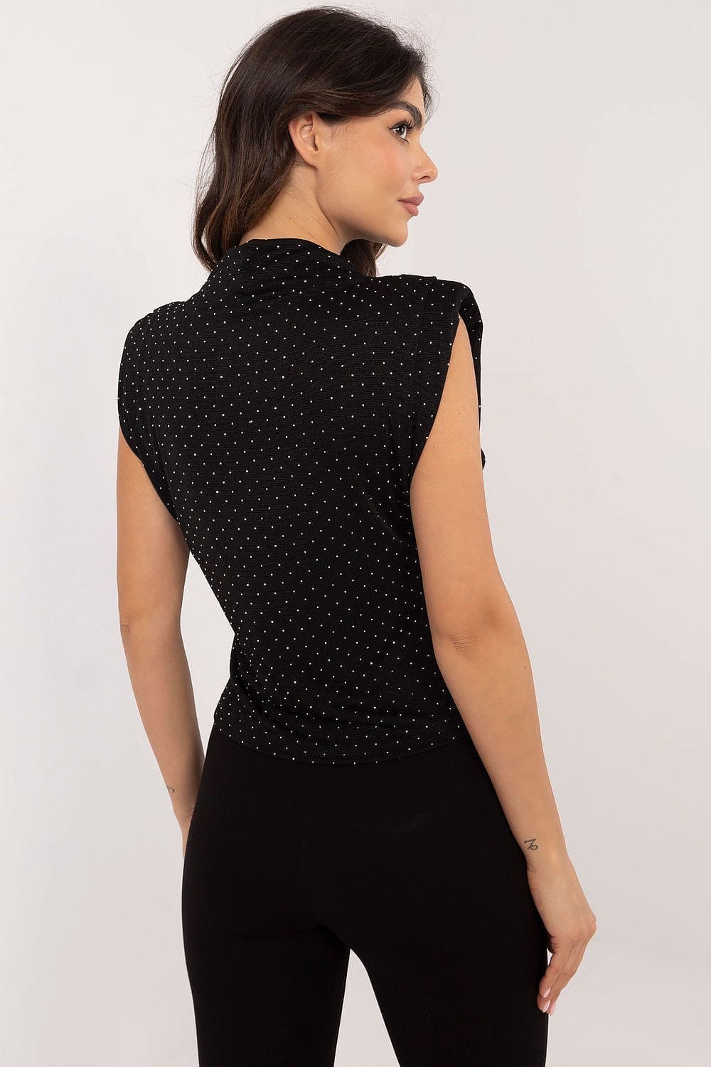 Sleeveless Elegant Blouse Shoulder Pads - ShalayeFashion
