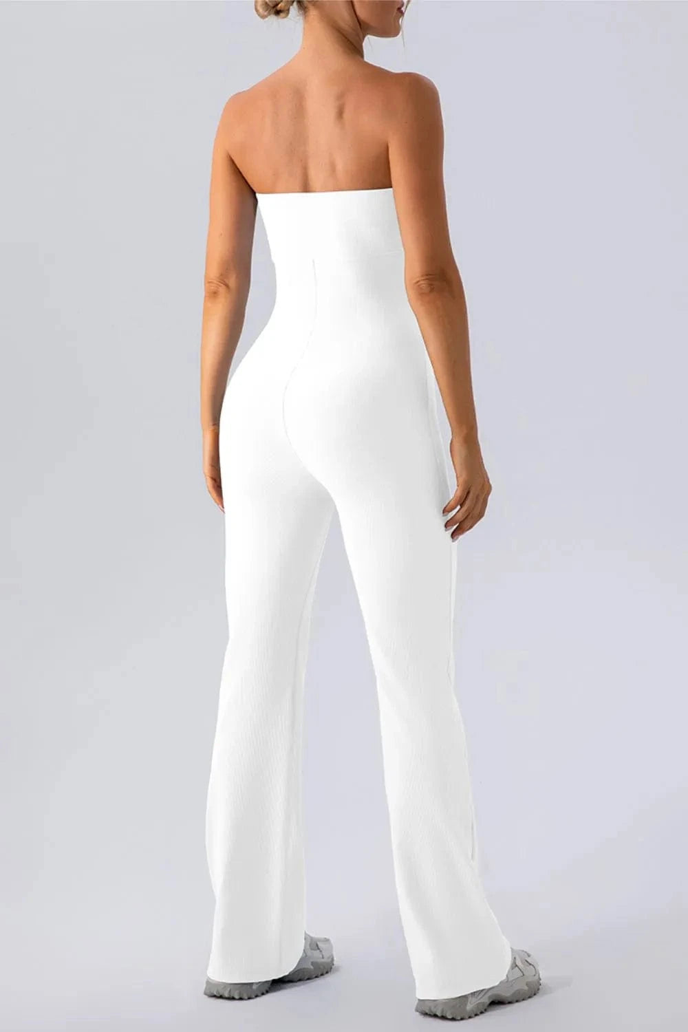 Sleeveless Straight Active Jumpsuit - ShalayeFashion